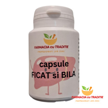 CAPSULE CU PULBERI VEGETALE pentru BILA-FICAT X 30. Preparat in farmacie