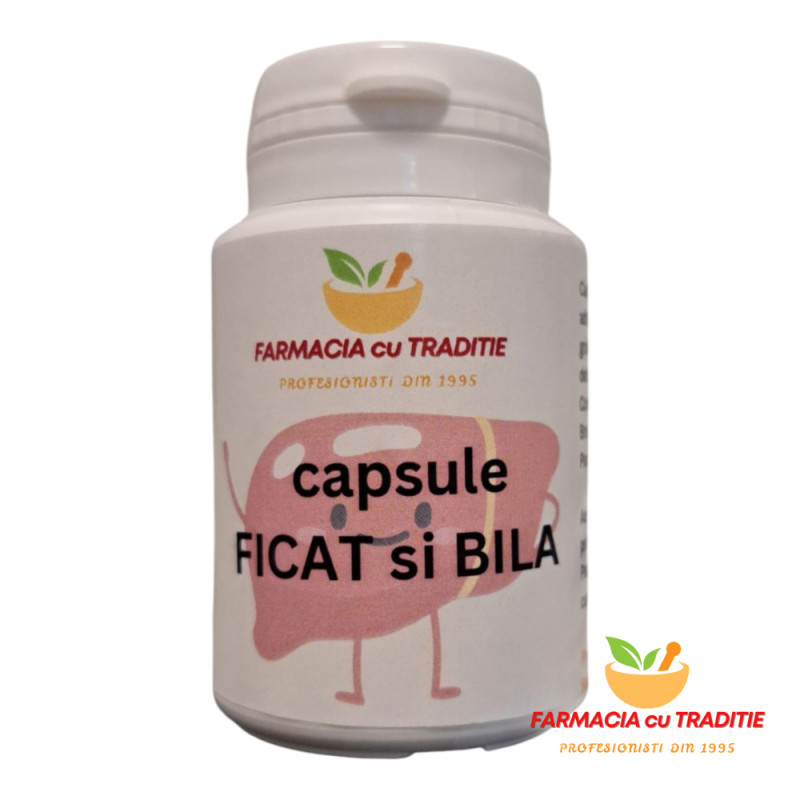CAPSULE CU PULBERI VEGETALE pentru BILA-FICAT X 30. Preparat in farmacie