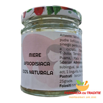 MEL AFRODISIAC cu pudre ayurvedice si asiatice.140G