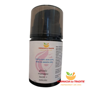 EXFOLIANT AHA, BHA 5% MASCA GEL LEJER . 50G