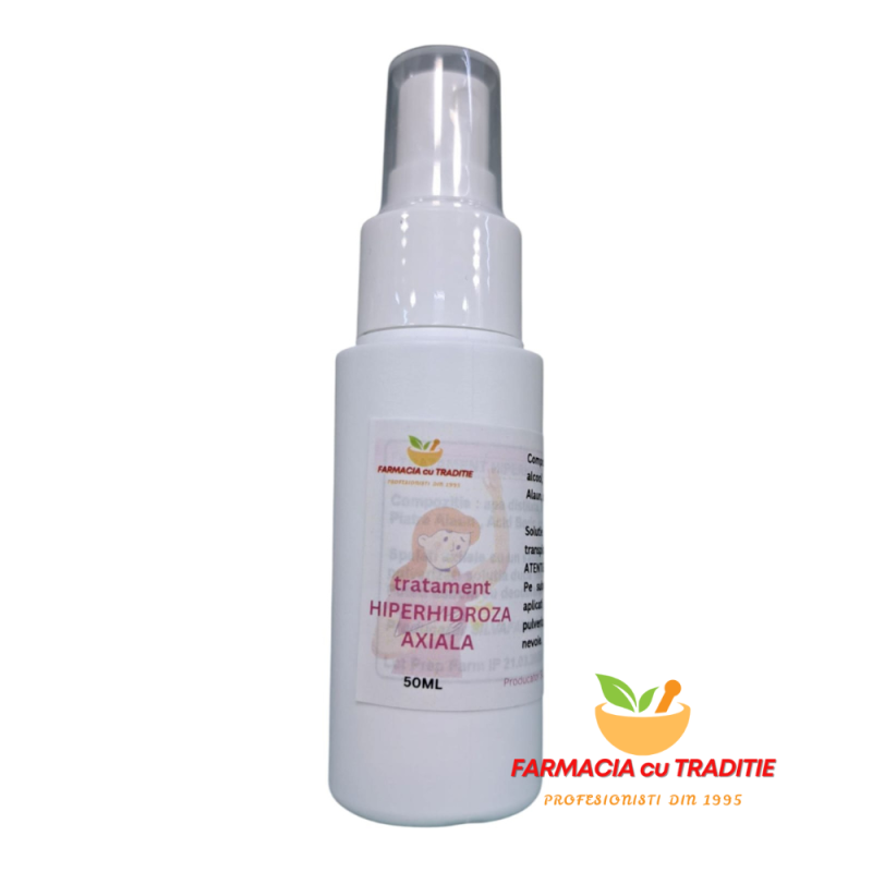 TRATAMENT HIPERHIDROZA AXILA cu Alaun si Formaldehida .50ml