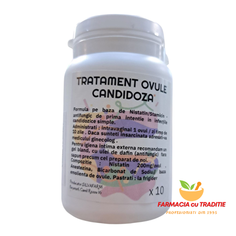 OVULE TRATAMENT CANDIDOZA VAGINALA x 10 ovule 