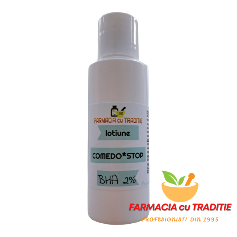 LOTIUNE COMEDO-STOP cu ACID SALICILIC 2% anti puncte negre,ten gras 100ml