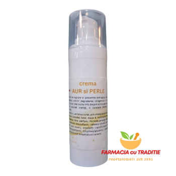 CREMA ANTIAGING cu AUR si PERLE. 30G