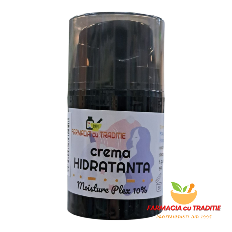 CREMA HIDRATANTA BAZA DE MACHIAJ cu Acid Hialuronic, Sodium PCA, Uree 47ml