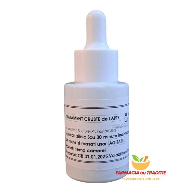 TRATAMENT CRUSTE SCALP BEBELUSI cu acid Salicilic 1% -20ml