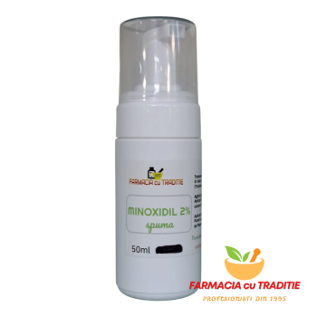 TRATAMENT ALOPECIE cu MINOXIDIL 2% SPUMA/SOLUTIE. 50ml