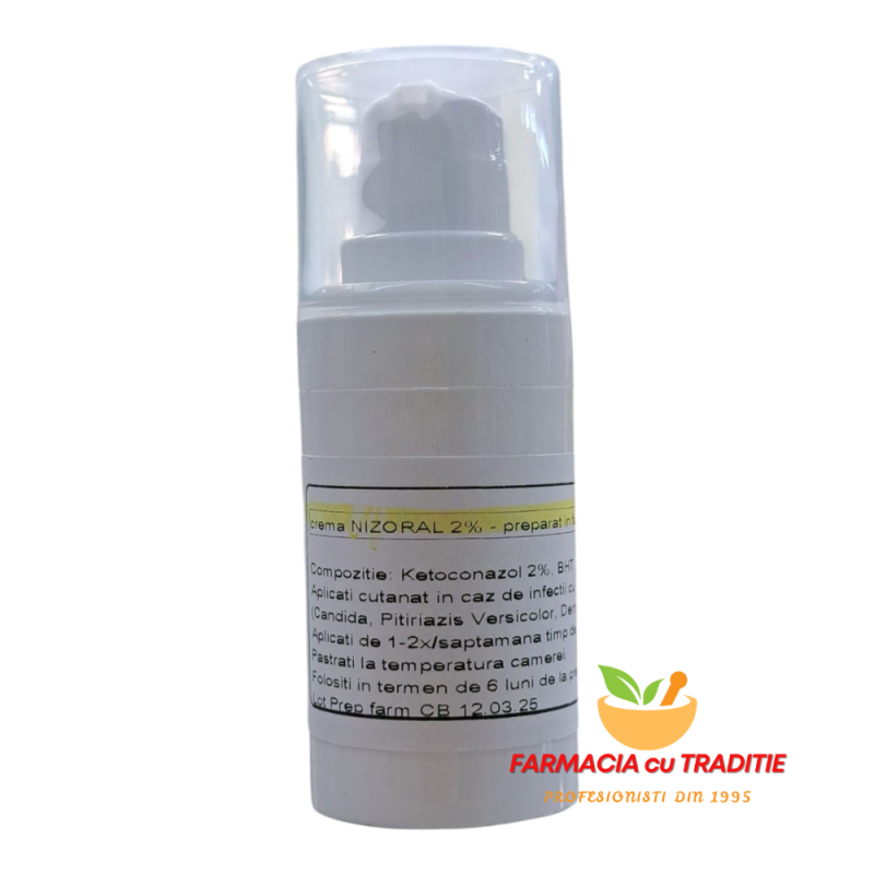 CREMA KETOCONAZOL 2% UZ TOPIC,DERMATOLOGIC 15G-preparat in farmacie
