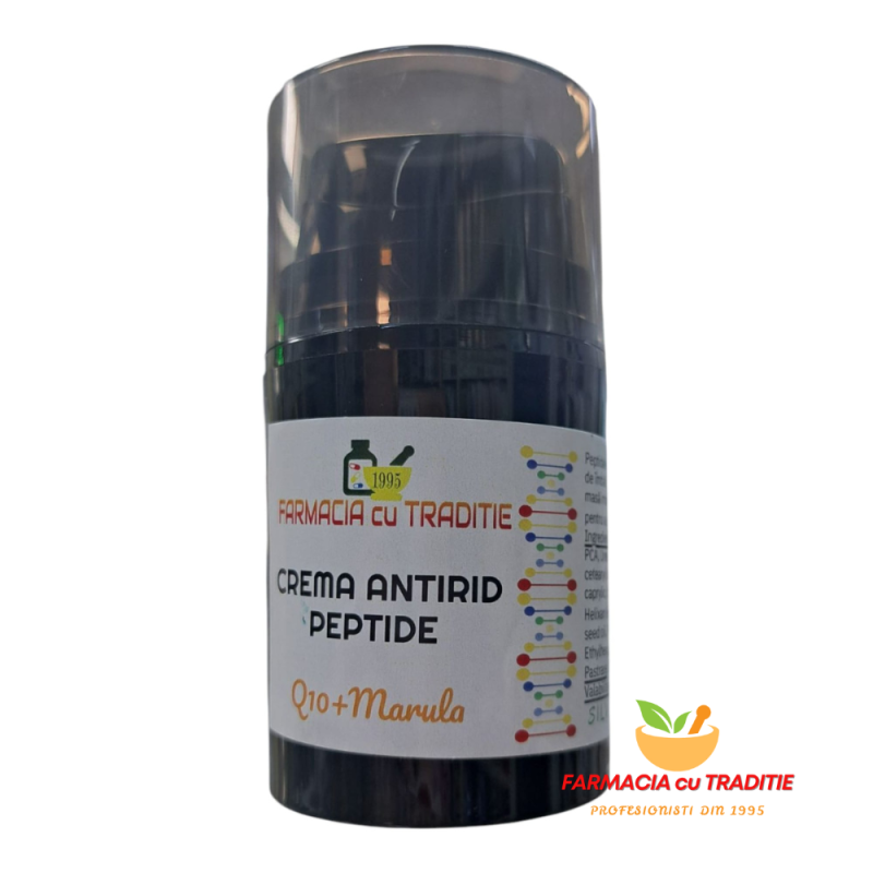 CREMA naturala ANTIRID -cu Peptide, extract de Melc si Marula oil -47G