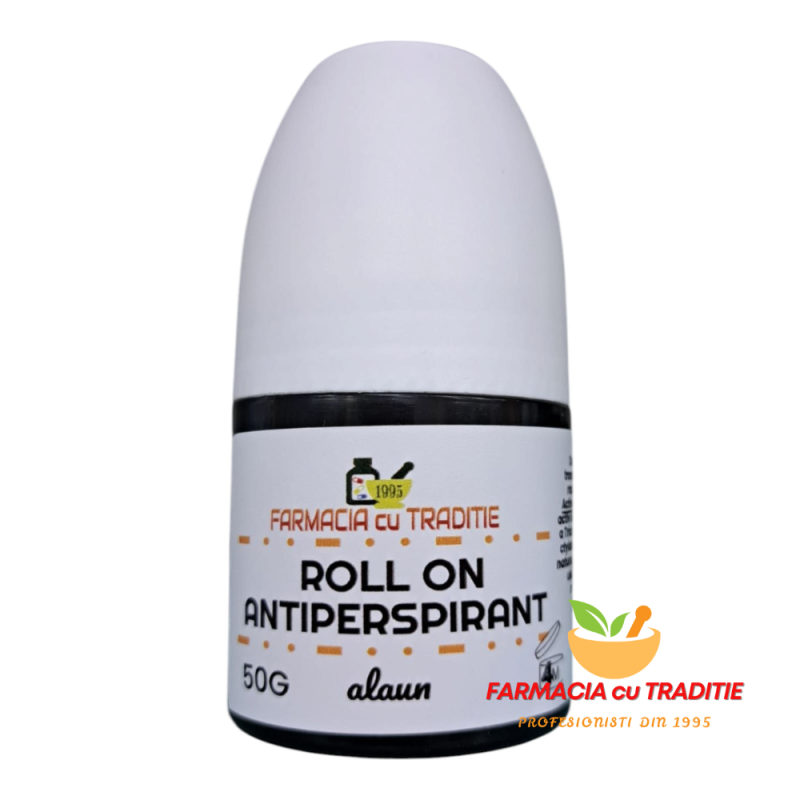 DEODORANT NATURAL cu Alaun si ulei de Gref. FARA triclosan, aluminiu, alcool -50g