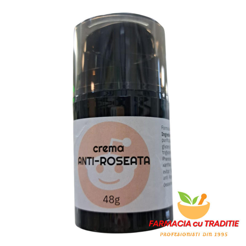 CREMA ANTI-ROSEATA cu Metronidazol, Alantoina si CBD oil -47G