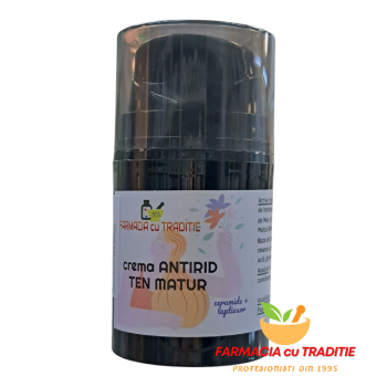 CREMA TEN MATUR sau TEN USCAT cu Ceramide si Laptisor de Matca liofilizat 50G