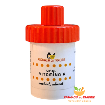 UNGUENT cu vitamina A, uree, hialuron pentru XEROZA, PSORIAZIS, TEGUMENTE CRAPATE 30G