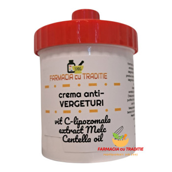 CREMA PROFESIONALA VERGETURI cu tretinoin, Vit C liposomala,extract de Melc- 50g