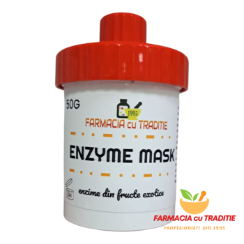 ENZYME MASK cu Enzime din Fructe Exotice si pulberi raw Ananas, Hibiscus, Lucuma -50G