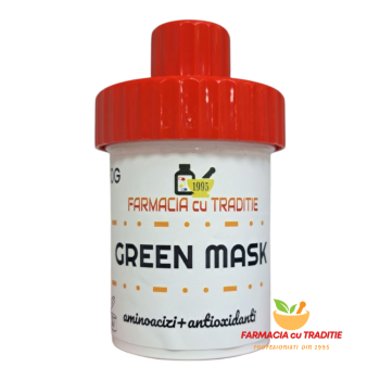 GREEN MASK- boost de Antioxidanti si Aminoacizi din Matcha, Spirulina, Kale 50g