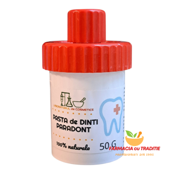 PARADONT -PASTA DE DINTI  cu Neem, Turmeric, Carbune si Lemn dulce - previne si trateaza infectiile gingivale