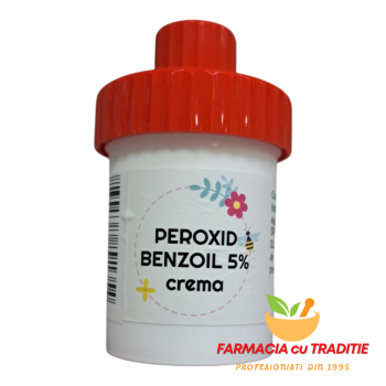 TRATAMENT ACNEE PEROXID DE BENZOIL 5% -30g. produs preparat in farmacie 