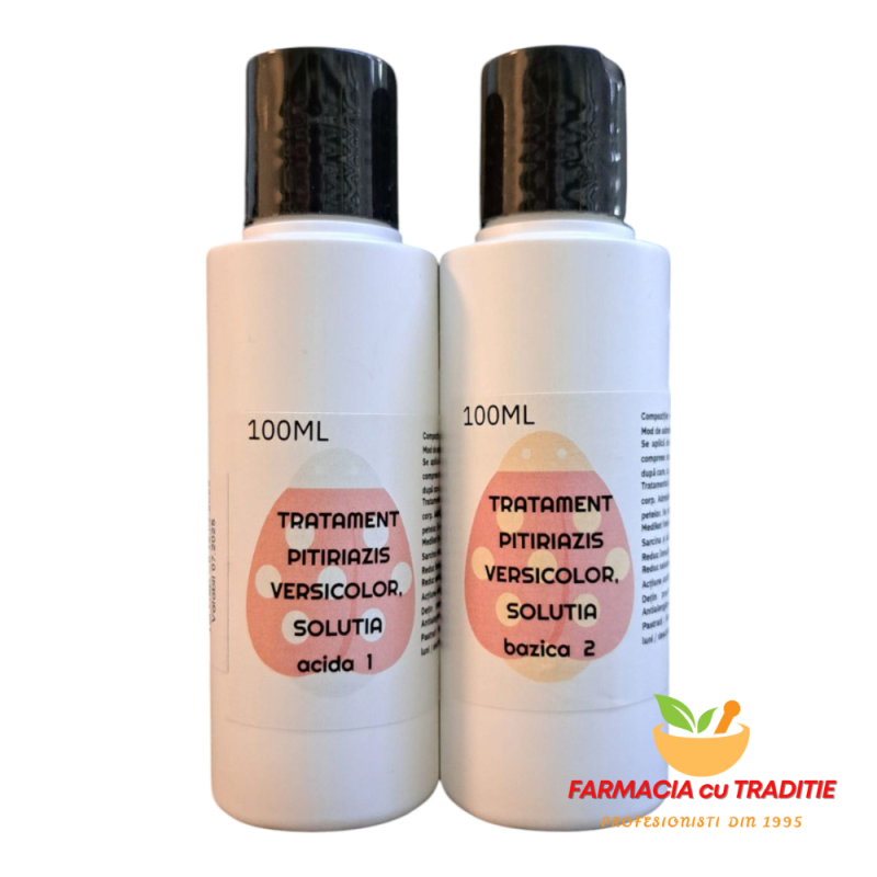 TRATAMENT PITIRIAZIS VERSICOLOR, SOLUTIILE I si II 
