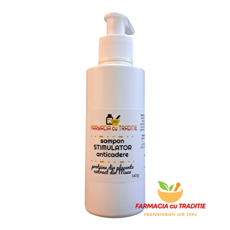 SAMPON STIMULATOR NATURAL ANTICADERE cu proteine din Placenta si extract de Maca -140ml