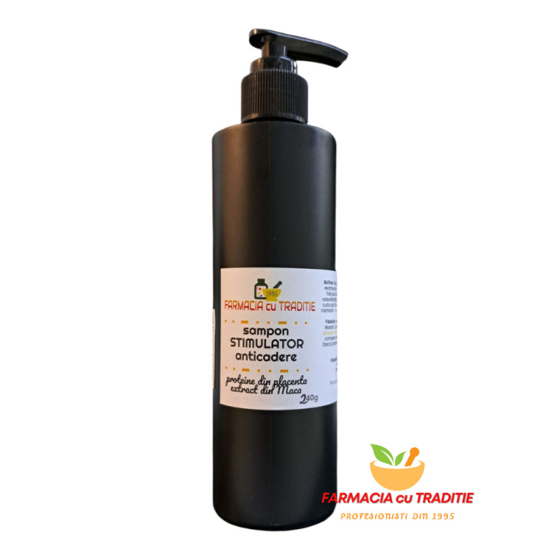 SAMPON STIMULATOR NATURAL ANTICADERE cu proteine din Placenta si extract de Maca -240ml