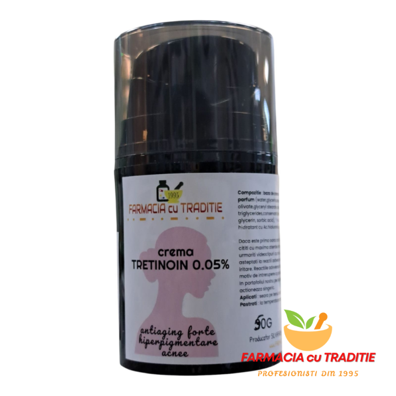 CREMA cu TRETINOIN 0.05% si Moisture Complex-50g- preparat in farmacie