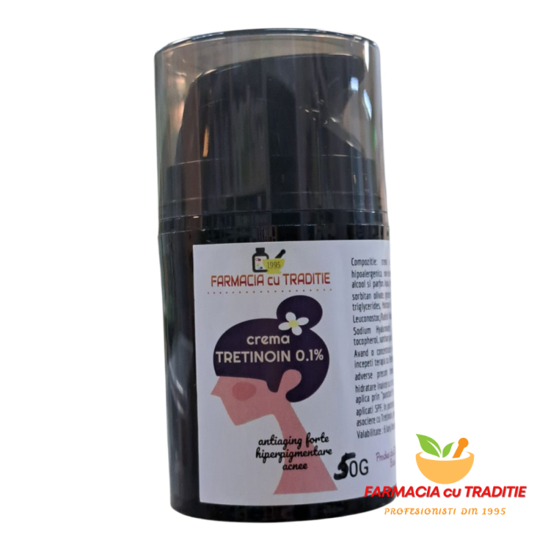 CREMA cu TRETINOIN 0.1% si Moisture Complex-50g- preparat in farmacie