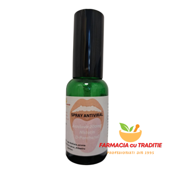 SPRAY BUCAL ANTIVIRAL cu Aciclovir, Panthenol, Licorice 20ml 